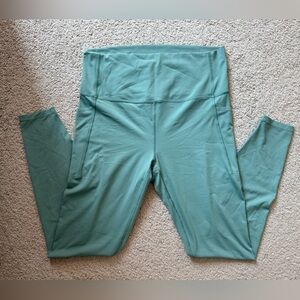 all in motion - sea green high waisted women’s leggings